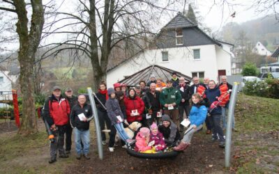 Der Spielplatz ist eine Wucht
